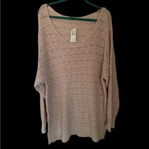 American eagle lilac sweater size XXL